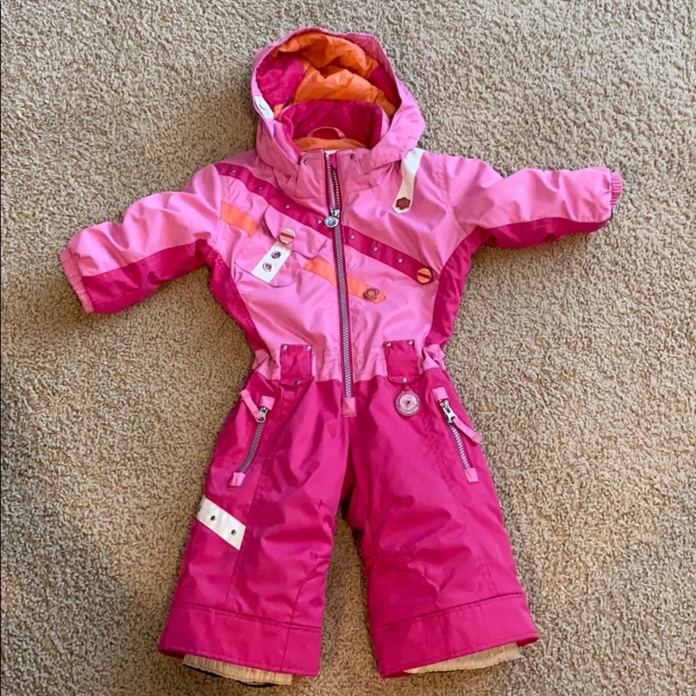 Obermeyer I-grow adjustable snowsuit size 1